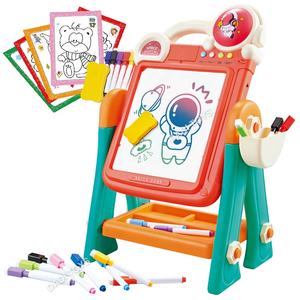 <span class=keywords><strong>2</strong></span> in 1 Permainan Puzzle Interaktif Papan Lukis Mainan Dengan Aksesori Lengkap - Product Image 4