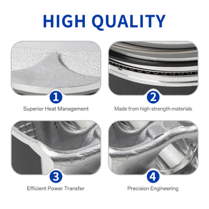 MANERI 11257561850 6 ชิ้นชุดแหวนลูกสูบ 11257561850 สำหรับ <span class=keywords><strong>BMW</strong></span> <span class=keywords><strong>E60</strong></span> E90 325i 523i <span class=keywords><strong>N52B25</strong></span> 82 มม. - Product Image 3