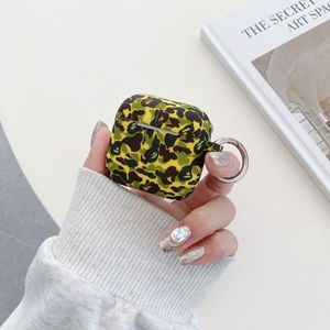 适用于AirPods 4/3 Pro 1/2 Gen耳机外壳水转印印花迷彩设计软硅胶保护套 - Product Image 6