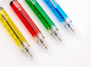 Plastic <b>Pen</b> Syringe <b>Pens</b> logo Customized Cute School Supplies - Product Image 4