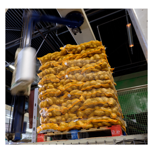 Filet d'emballage en PE ventilé à prix d'usine pour balles agricoles, filet blanc pour palettes - Product Image 2