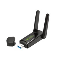 Gigabit Dual-Band 1300M Computadora sin disco Receptor USB WiFi Tarjeta de red inalámbrica 5G para computadora portátil MT7612UN Productos en stock