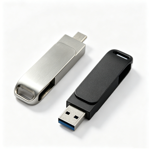 Clé USB 3.0 personnalisée, clé USB OTG, clé USB 64 Go avec logo personnalisé - Product Image 2
