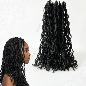 Extension per capelli Gypsy Locs all'uncinetto effetto Ombre, direttamente dalla fabbrica, per distributori di saloni e OEM - Product Image 1