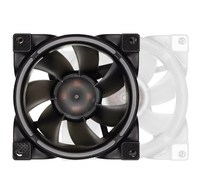 8025 80mm boîtier d'ordinateur ventilateur roulement magnétique ARGB Sync 4Pin PWM 8cm PC système de refroidissement CPU radiateur refroidisseur RGB ventilateur