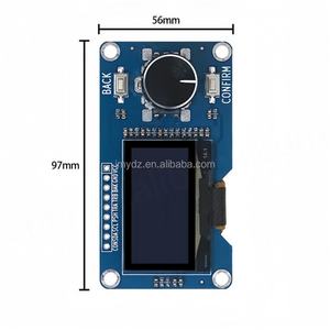 หน้าจอแสดงผล OLED ขนาด 1.3 นิ้ว 0.96 นิ้ว พร้อมโมดูลรวมตัวเข้ารหัสแบบหมุน EC11 อินเทอร์เฟซ IIC - Product Image 2