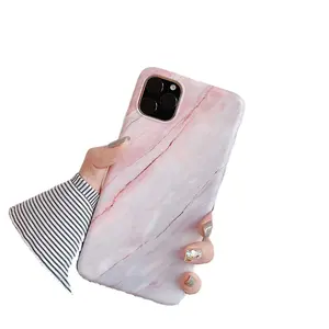 极光极光保护套适用于iPhone 12大理石超薄薄型光滑柔软的TPU橡胶时尚柔性保护套手机壳