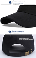 Gorras de Béisbol con Logotipo Personalizado, Estilo Urbano, de Algodón Suave Lavado, Estilo Vintage, BSCI SMETA, Gorras Personalizadas