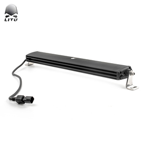 Barra de montaje de luz de conducción de una sola fila de 20 pulgadas de emisión lateral ATV barra LED delgada 12V 24V impermeable IP68 4x4 barra de luz LED - Product Image 6