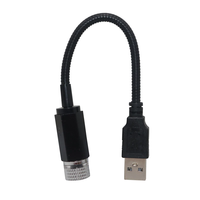 Mini projecteur LED USB produisant l'image d'un ciel étoilé, ambiance brillante, luminaire décoratif d'intérieur, lumière d'ambiance, idéal pour une chambre à coucher, nouveau modèle