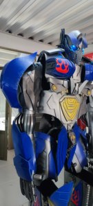 ชุดแฟนซีตลกๆ สำหรับคริสต์มาส ชุดผึ้งยักษ์ อุลตร้าแมน หุ่นยนต์มาร์เวล 2.7 เมตร ชุดมาสคอตออพติมัส ไพรม์ สำหรับผู้ใหญ่ ผู้ชาย - Product Image 2