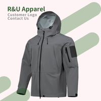 Veste tactique pour homme, coupe-vent, imperméable, hydrofuge, à capuche, pour l'escalade en plein air, OEM