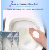 Toilette Effervescent Poudre Salle De Bains Décontamination Forte Anti Urine Échelle Bleach Moussant Toilette Nettoyage Poudre