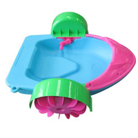 Kommerziellen wasser park hand kunststoff rad fahren kinder paddler boot mit aufblasbare schwimmen pool für verkauf
