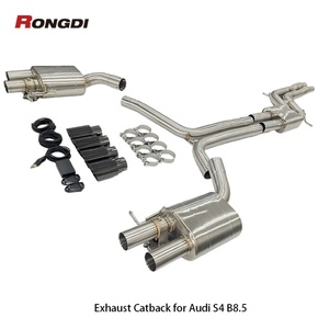 Échappement arrière Valvetronic en acier inoxydable de haute qualité pour Audi S4 S5 B8 B8.5 3.0T 2013-2019, silencieux à soupapes avec télécommande - Product Image 5