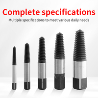 4/6 ménage tuyau d'eau Triangle vanne fil coulissant réparation ensemble d'outils tête cassée vis extracteur Anti-dent boulon vis enlèvement