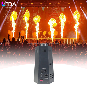 लेडा हेक्सागन फायर मशीन लौ थ्रोअर डी स्टेज शो प्रभाव dmx512 रंगीन स्प्रे फायर प्रोजेक्टर मशीन - Product Image 1