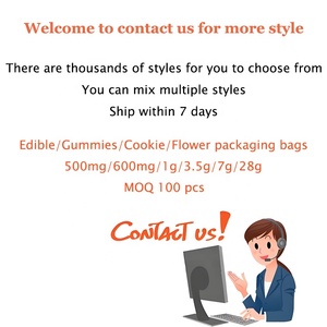 En Existencia, Paquetes <span class=keywords><strong>Cali</strong></span> de 3.5g, 7g, 14g, Bolsas de Embalaje de Alimentos con Impresión Digital Cookie <span class=keywords><strong>Cali</strong></span> Pack - Product Image 3