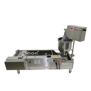 Usine chinoise professionnelle de machines <span class=keywords><strong>à</strong></span> beignets, friteuse <span class=keywords><strong>à</strong></span> beignets <span class=keywords><strong>à</strong></span> double rangée, 3 jeux de moules, entièrement automatique, pour beignets <span class=keywords><strong>à</strong></span> la farine et au lait - Product Image 4