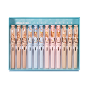 Chren nhiệt xóa được capybara dễ thương phim hoạt hình tùy chỉnh cổ điển mịn bằng văn bản nhựa Fountain Pen cho kinh doanh & trường học - Product Image 1