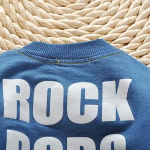 Ensembles de Vêtements pour Garçons, 2 Pièces, Manches Longues, Jeans, Marque Privée, Boutique, Vente Chaude - Product Image 4