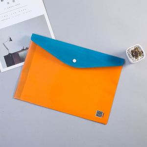 Promotion <b>Plastic</b> Document <b>Folder</b> PP A5 Custom Snap Button Office File <b>Folder</b> for Business - Product Image 6