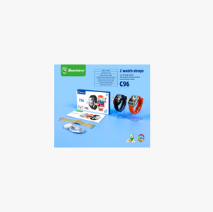 DF <span class=keywords><strong>C96</strong></span> monitoraggio della frequenza cardiaca Bluetooth chiama il monitoraggio del sonno di rilevamento del livello di ossigeno sensibile al pulsante - Product Image 3