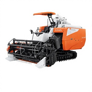 Kubota DC-108X 108HP Rice Grain Combine <b>Harvester</b> High Capacity Tank Crawler Harvesting Machine - Product Image 1