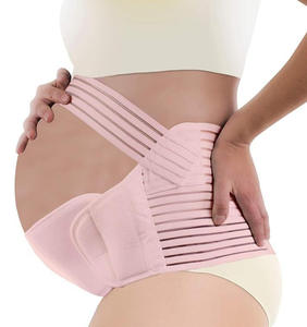 Ceintures réglables pour femmes enceintes, bandeau de maternité confortable et respirant avec bretelles, bavoir de grossesse élastique - Product Image 5