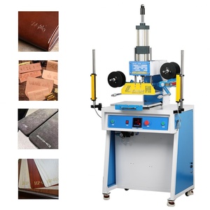 Machine de marquage à chaud pneumatique semi-automatique professionnelle pour logo en cuir doré, format A4 20x30cm - Product Image 2