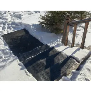 Fabricante Venta caliente Anticongelante Calzada Pasarelas Escaleras Fusión de nieve Nieve al aire libre Fusión de hielo Estera de calefacción eléctrica