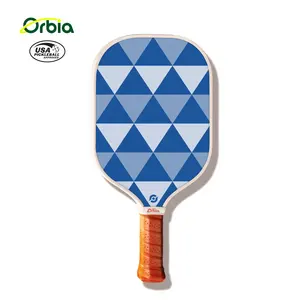 Orbia Sports Wholesale Custom Carbon Fiber 13-16mm Thick Pickleball Paddle Rough Textured Skin Featuring Your Own Brand USAPA