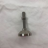 Machine de nivellement des pieds en acier inoxydable, montage à hauteur réglable, M12, M16, M18, M20, M24