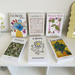 Libros Falsos Decorativos AHMH al por Mayor, Revistas Falsas para Decoración de Mesa de Centro, Libros de Imitación para Decoración del Hogar - Product Image 2