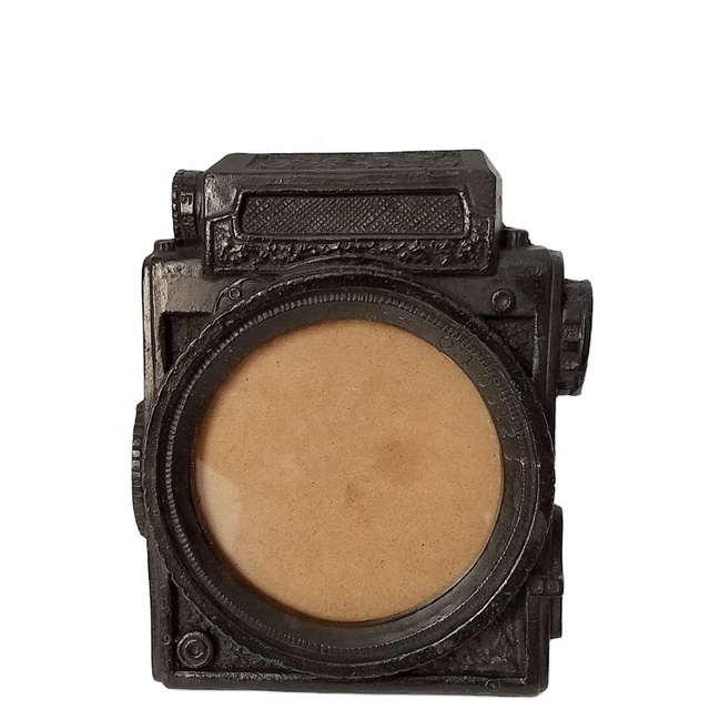 Antique Black Resin Rectangle Photo Frame Megbond Q0172 Good for Home Library and Coffee Shop Decoration