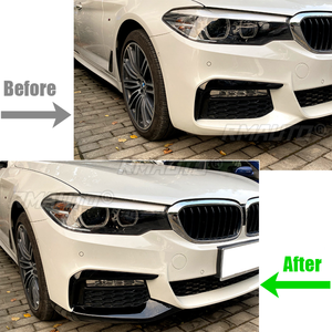 Alerón Delantero, Divisor de Parachoques, Rejilla para Faros Antiniebla, para BMW Serie 5 G30 G31 M-Sport 525i 530i 2017 2018 2019 2020 - Product Image 2