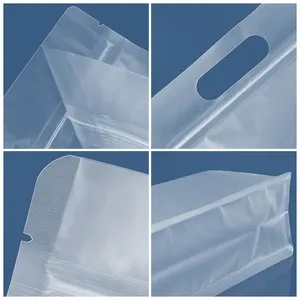 Bolsas de Plástico Ziplock Reutilizables de PEVA para Envasado de Alimentos, a Prueba de Fugas, Bolsas Herméticas para Almacenamiento en la Cocina - Product Image 5