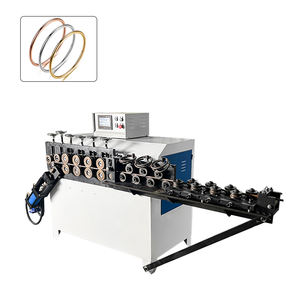 Meistverkauftes Produkt Hochwertige Automatische PLC-Rohrwalzmaschine Metallring-Formmaschine zum Bestpreis - Product Image 1