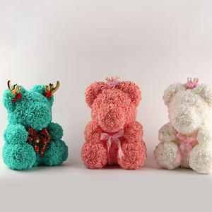 Di Yiwu Fabbrica Artificiale di Alta Qualità di Schiuma Orso Rosa di Peluche Rosa Orso 40 Centimetri per San Valentino - Product Image 6