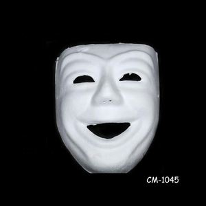 Animal blanco papel fiesta mascarada máscaras DIY Cosplay máscara - Product Image 4