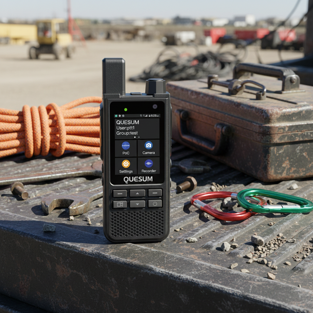 Quansheng MP70s Rugged POC Pubilc Safety Radio 4G LTE Zello Mobile Network Walkie Talkie with SIM Card Long Range Two Way Radio