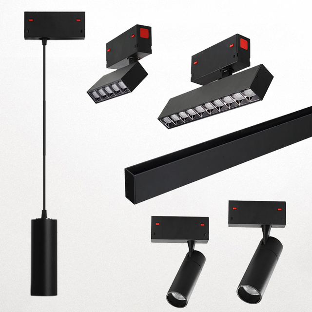 High-Quality LED Track Light Pendant for Dinning With Magnetic Track & Intelligent Control System