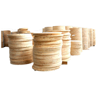 Tambour de câble à fibres optiques, taille personnalisée, tambour en bois, rouleau de câble à fibres optiques