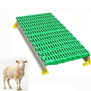 Pannello in plastica spessa per pavimento a doghe per ovini e caprini, tappetino durevole antiscivolo per la perdita di letame, attrezzatura per l'allevamento di bestiame - Product Image 1