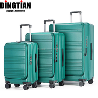 Nouvel arrivage : Ensemble de valises de luxe avec poche frontale, qualité supérieure, compartiment pour ordinateur portable, bagages professionnels OEM