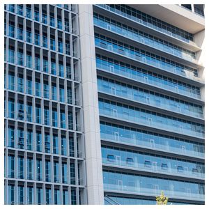 Sistema Moderno di Finestre in Lega di Alluminio per Grattacieli, per Edifici Commerciali Ecosostenibili con Facciate Continue in Vetro - Product Image 4