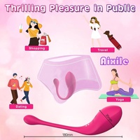 Kabelloses Ferngesteuertes Vibrations-Ei 12 Vibrationsmodi Tragbarer Vibrator für Paare und Persönliche Sexspielzeuge G-Punkt-Vibratoren
