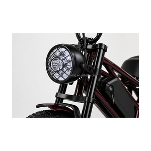 Vélo électrique tout-terrain <span class=keywords><strong>Super73</strong></span> de 16 pouces avec pneus larges, 48V 500W 10Ah 15Ah, noir, vert, rouge bordeaux, pour adulte, trajets quotidiens, plage, sentiers, avec assistance - Product Image 3