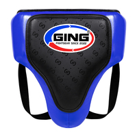 Protège-hanches et cuisses professionnel GING en cuir PU pour femmes, entraînement de kickboxing, MMA, Sanda, Muay Thai GINGPAI