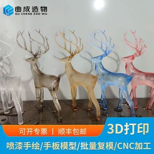 Creación Curva de Piezas Impresas en 3D, Prototipos Industriales Personalizados de Resina, Producción de Pequeños Lotes - Product Image 3
